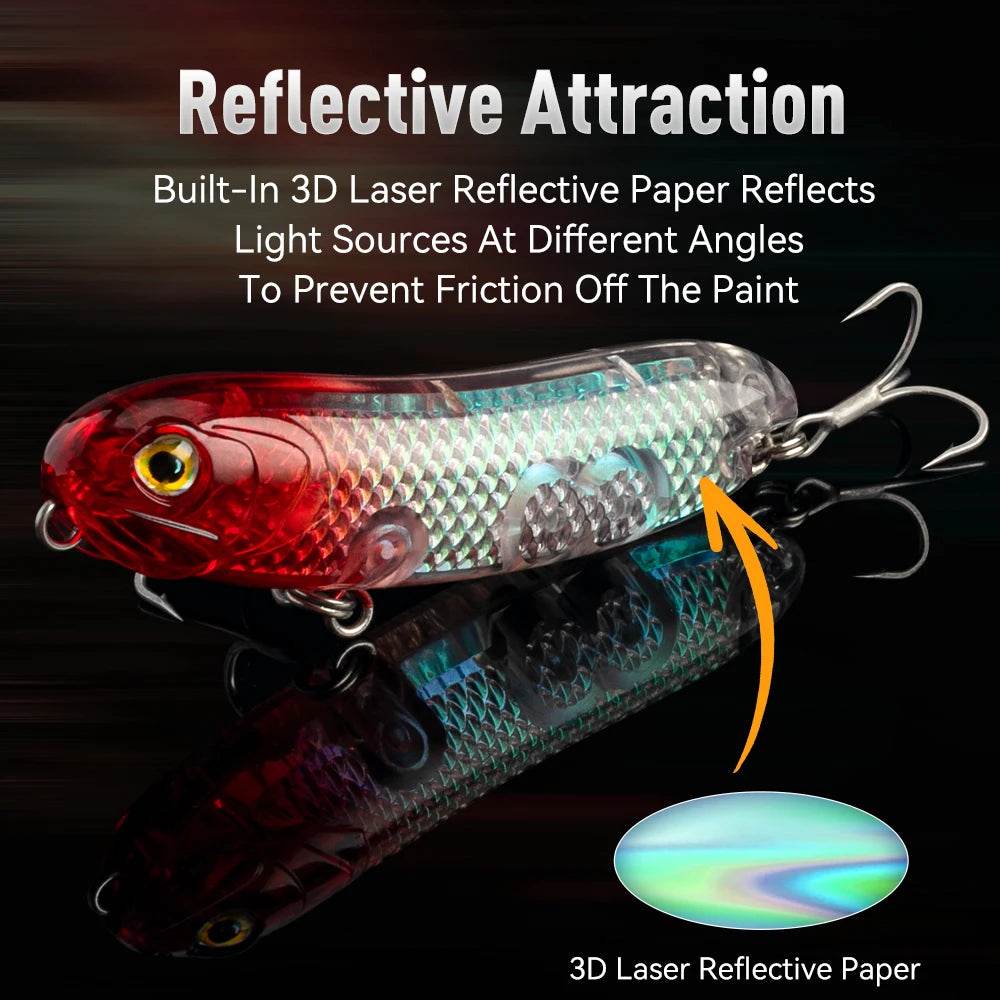 Kingdom Z-Dog 3D Hologram Topwater Lure - Fish & Cheaps | Fishing & Outdoor Gear