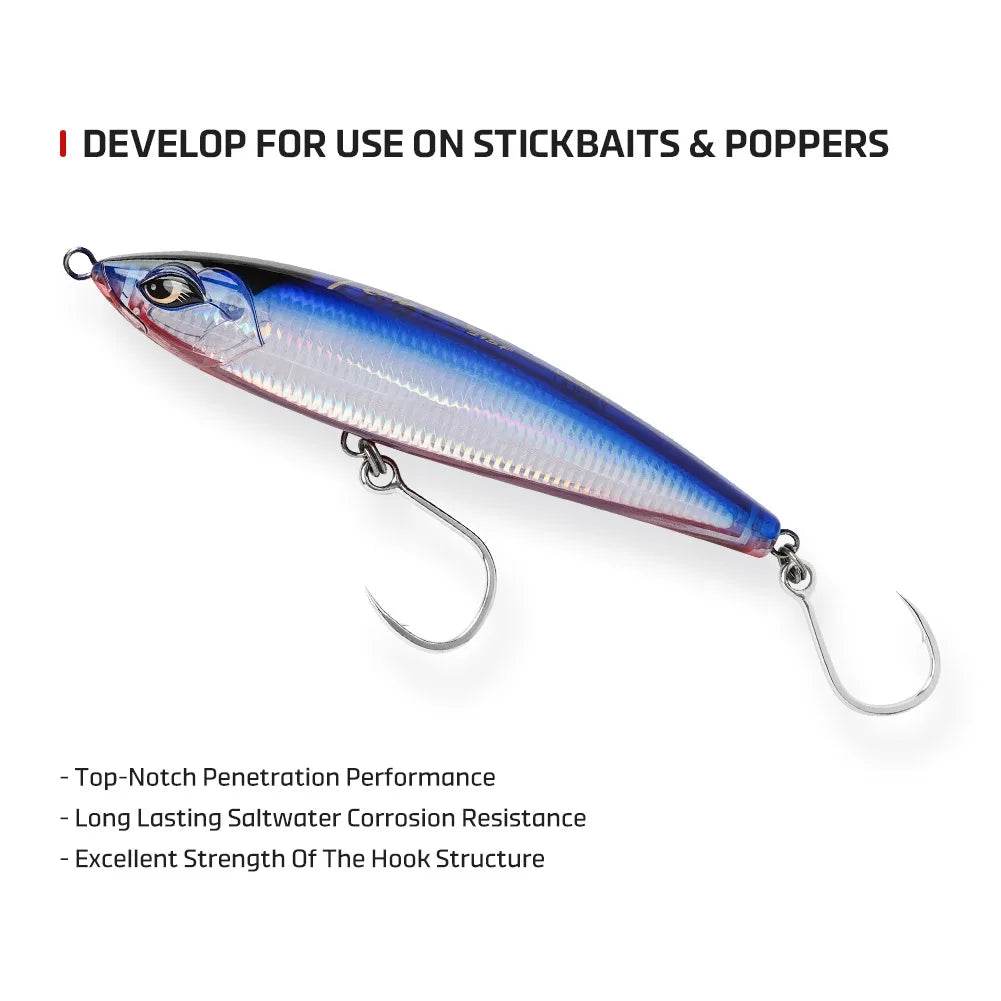 NOEBY Inline Single Big Game Hooks - Fish & Cheaps | Fishing & Outdoor Gear