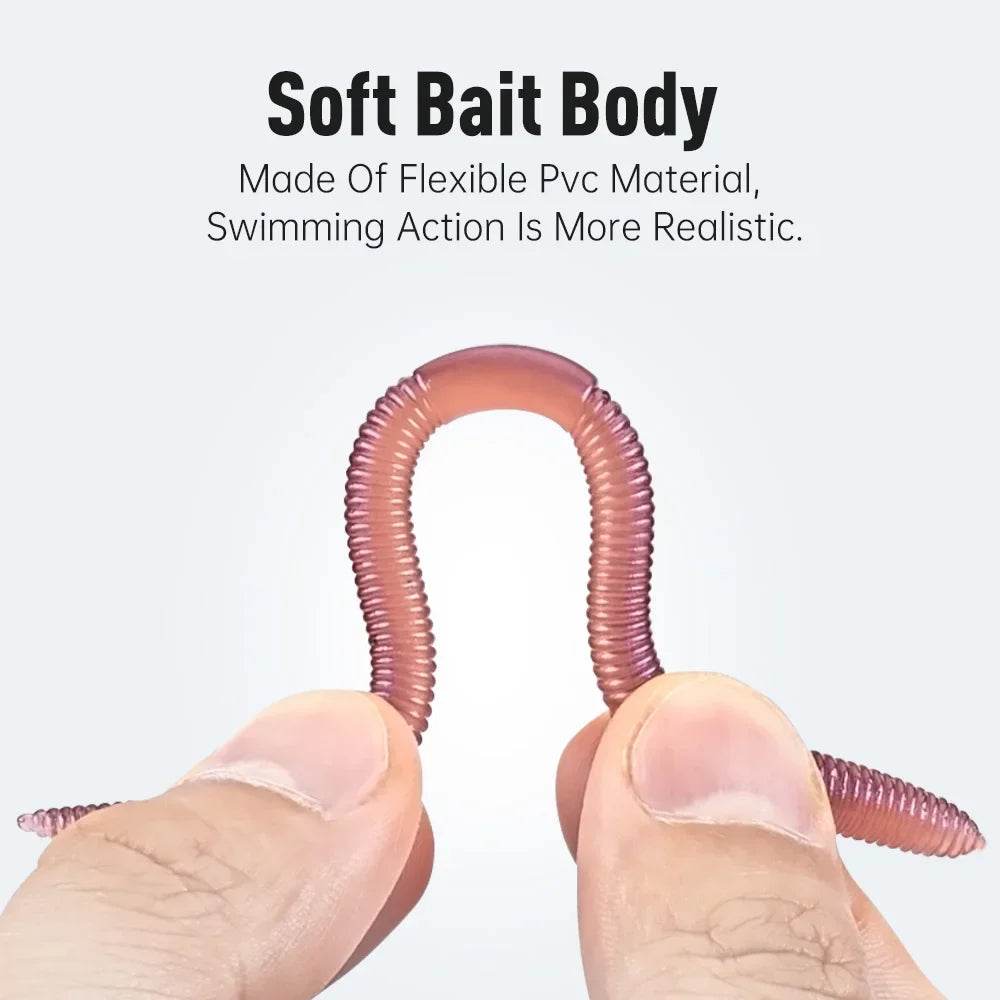 Kingdom Earthworm Soft Lure – Lifelike Precision Fishing Bait - Fish & Cheaps | Fishing & Outdoor Gear