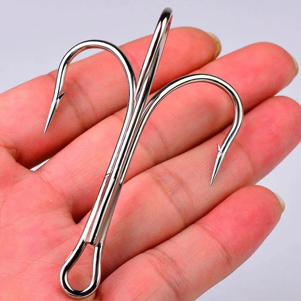 PROBEROS 10pcs Big Sharp Treble Hooks - Fish & Cheaps | Fishing & Outdoor Gear