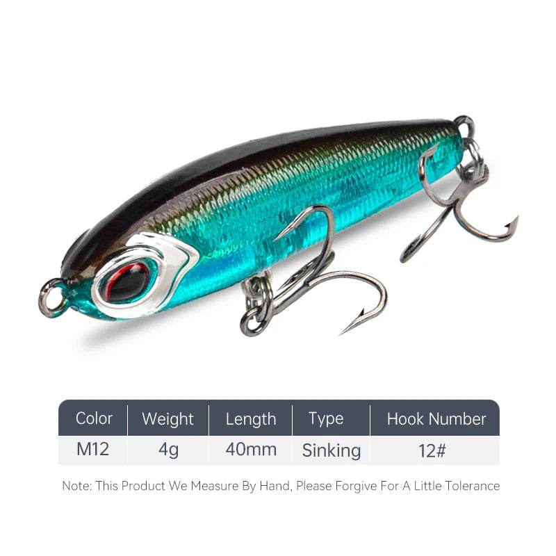 Kingdom Mini Pencil Hard Bait – 40mm/4g - Fish & Cheaps | Fishing & Outdoor Gear