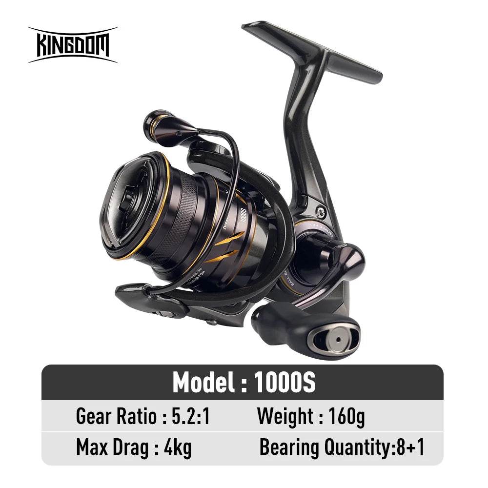 Kingdom Micro Fly Pro Spinning Reel – Ultralight Precision - Fish & Cheaps | Fishing & Outdoor Gear