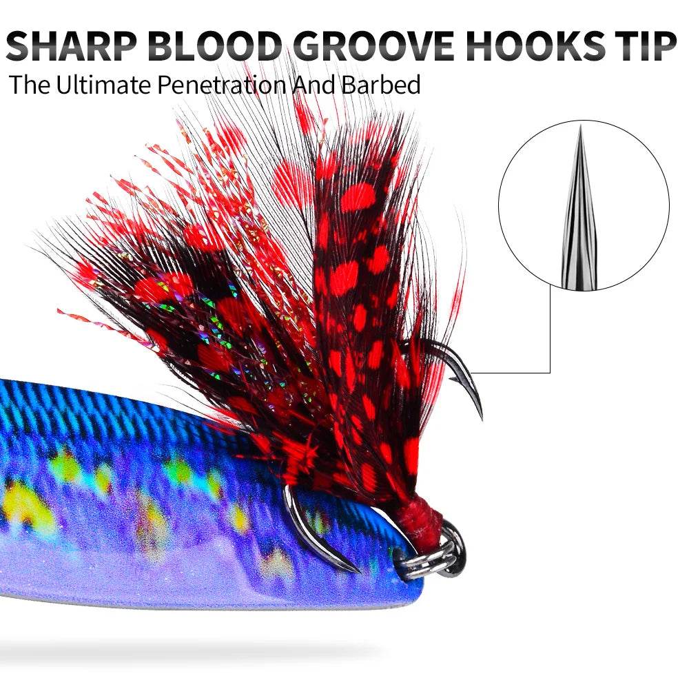 PROBEROS 17g S Shape Long Cast Jig - Fish & Cheaps | Fishing & Outdoor Gear