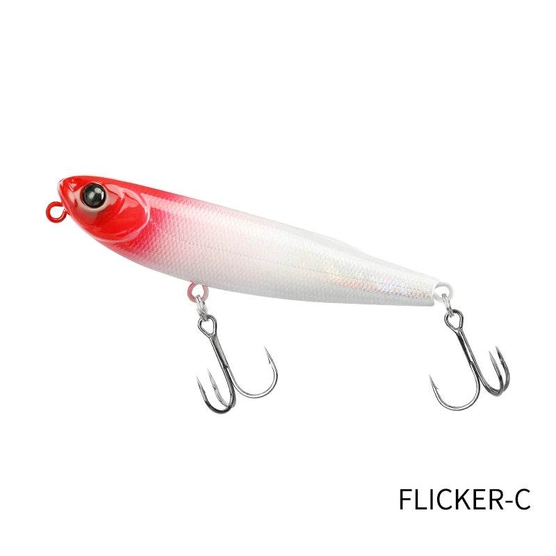 TSURINOYA FLICKER 70F Z Dog Topwater Walker - Fish & Cheaps | Fishing & Outdoor Gear