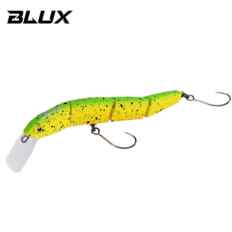 BLUX HYDRAM-S Joint Minnow 70mm 4g Fishing lure Sinking Crank Wobbler Area Trout  Stream Freshwater Artificial Bait Gear