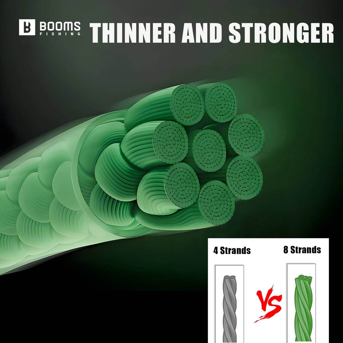 Booms Fishing BG3 8-Strand PE Braided Line - Fish & Cheaps | Fishing & Outdoor Gear