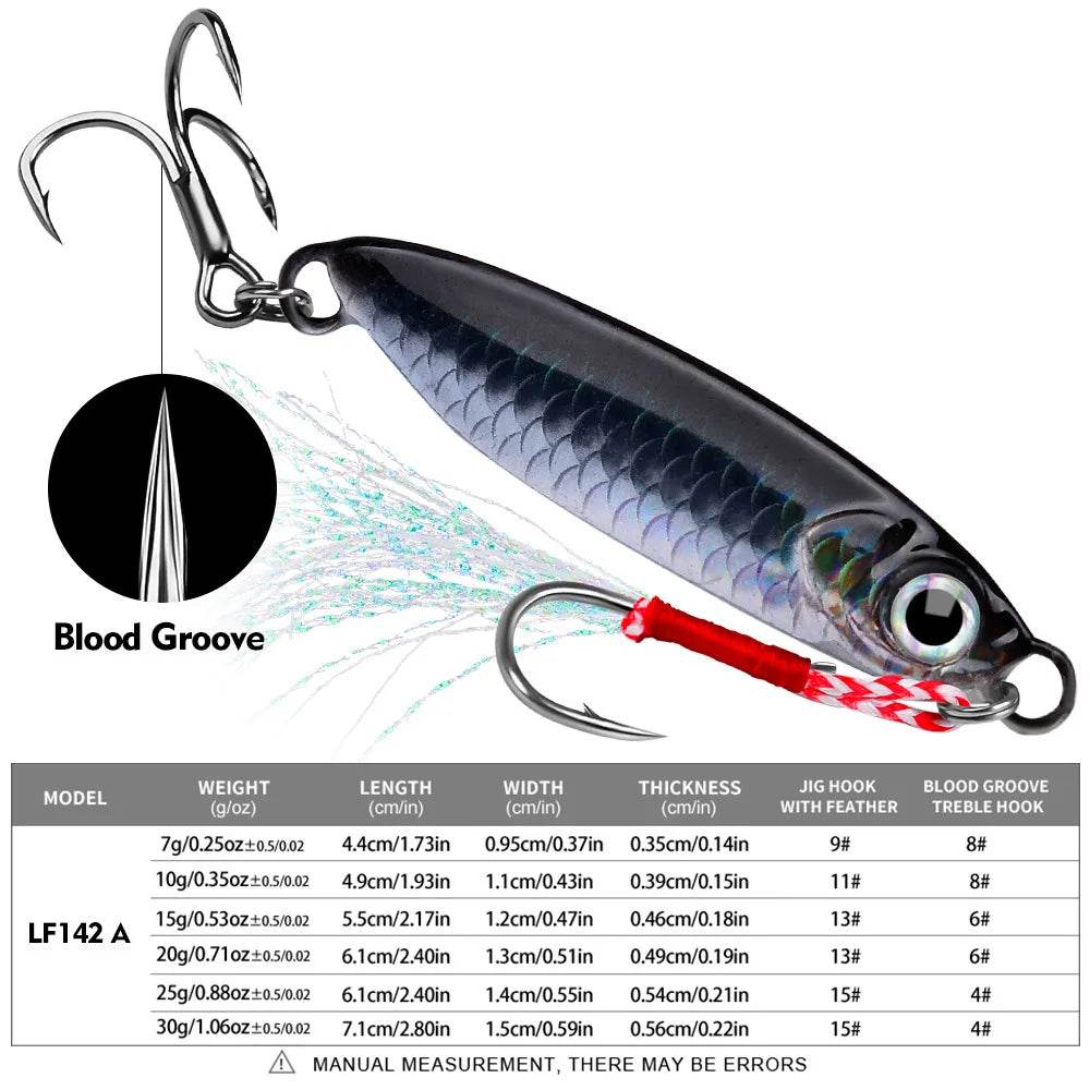PROBEROS Long-Distance Luya Iron Plate Lure - Fish & Cheaps | Fishing & Outdoor Gear