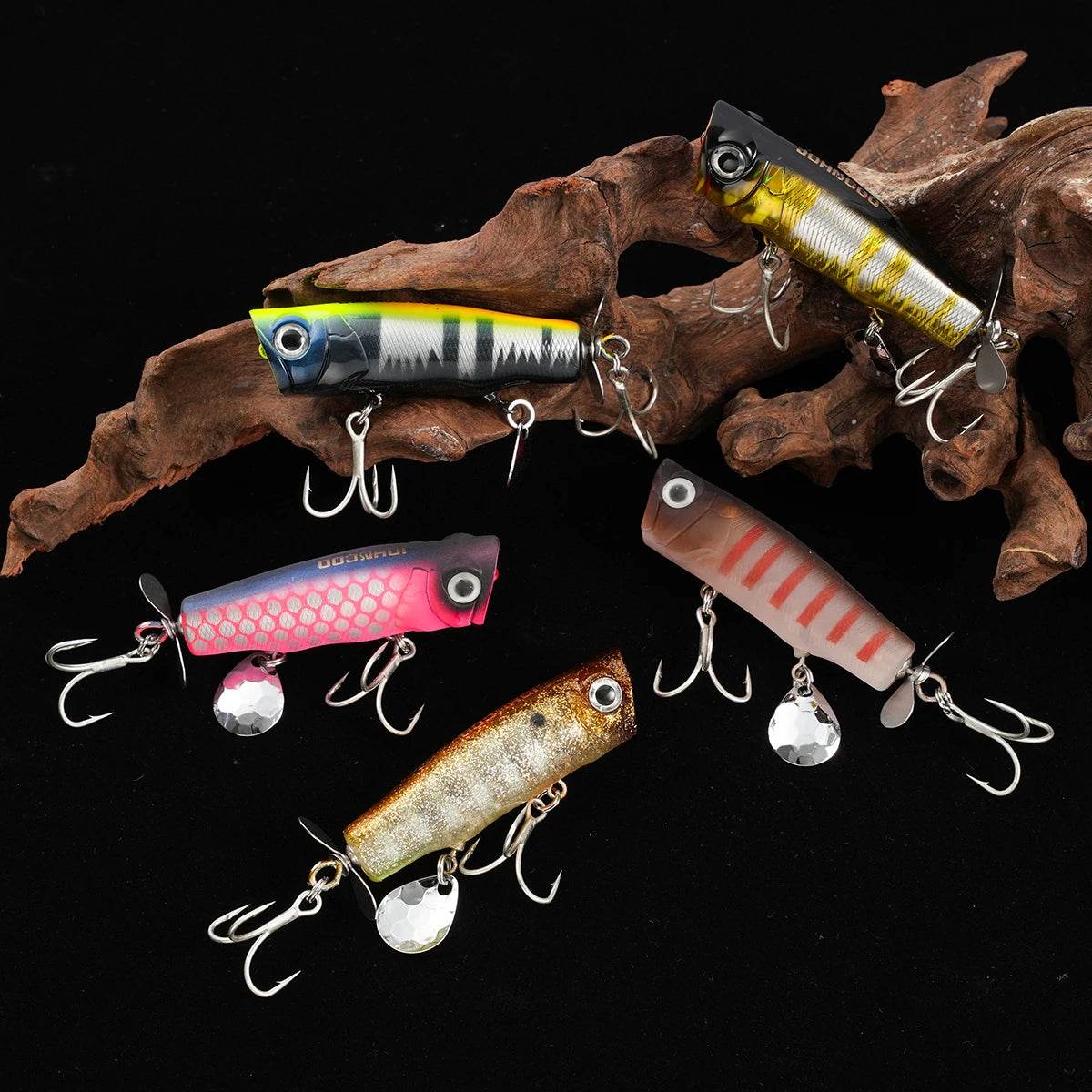 Johncoo 8cm 14g Popper – Floating Topwater Lure - Fish & Cheaps | Fishing & Outdoor Gear