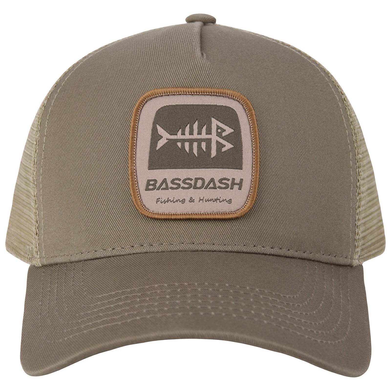 BASSDASH Embroidered Trucker Hat - Fish & Cheaps | Fishing & Outdoor Gear