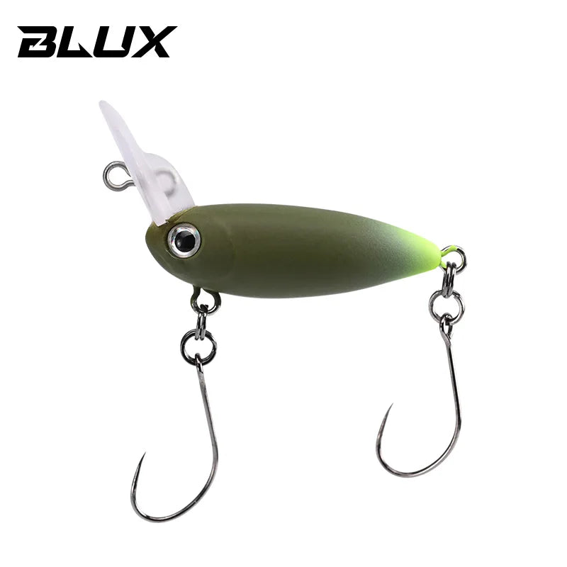 BLUX MANGO S Crankbait 2.7g 30mm Area Trout UssA Wobbler Over Head Lip Crank Fishing Lure Freshwater Artificial Hard Bait
