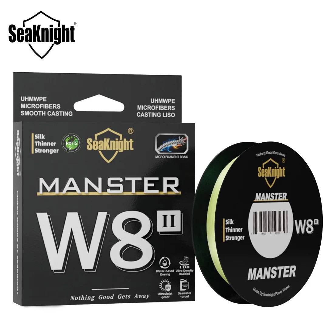 SeaKnight W8II 150m 8-Strand Silicone PE Braided Line - Fish & Cheaps | Fishing & Outdoor Gear