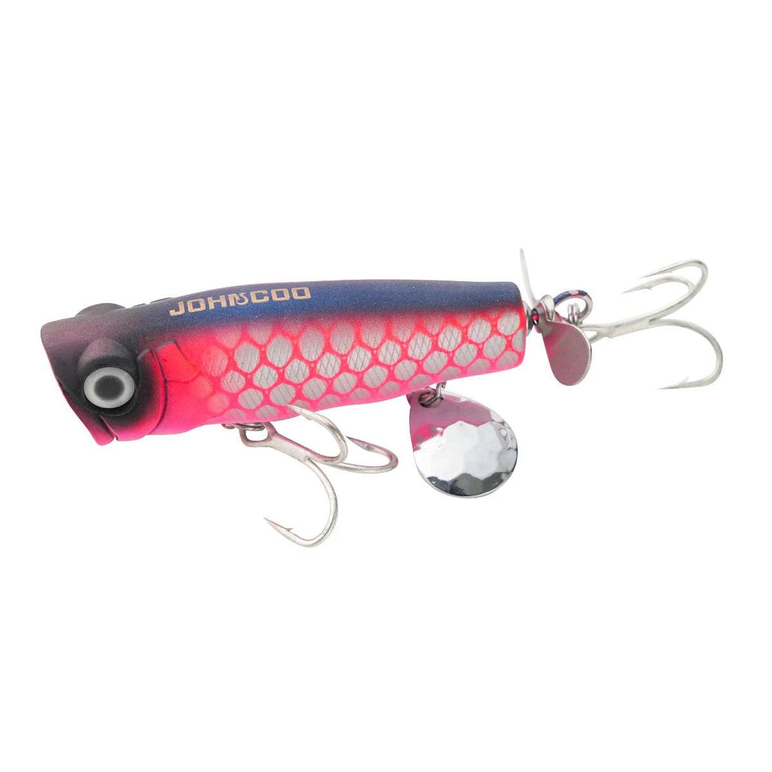 Johncoo 8cm 14g Popper – Floating Topwater Lure - Fish & Cheaps | Fishing & Outdoor Gear