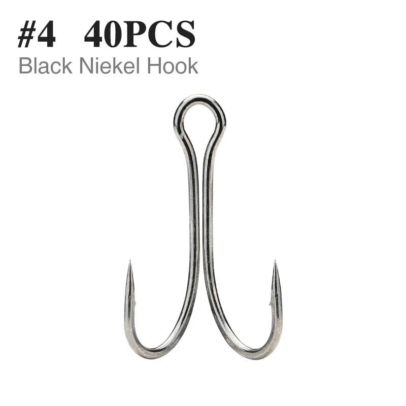 TSURINOYA Double Frog Hooks – Ultra Sharp, Durable Design - Fish & Cheaps | Fishing & Outdoor Gear