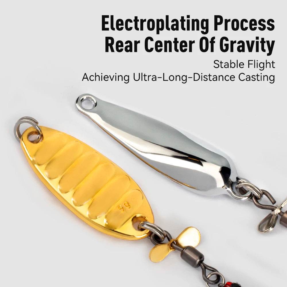 Kingdom Metal Spinner Jig Spoon Set - Fish & Cheaps | Fishing & Outdoor Gear