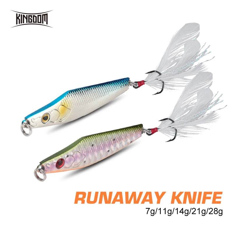 Kingdom Metal Jig Baits – Sinking Lures for Shore Cast - Fish & Cheaps | Fishing & Outdoor Gear