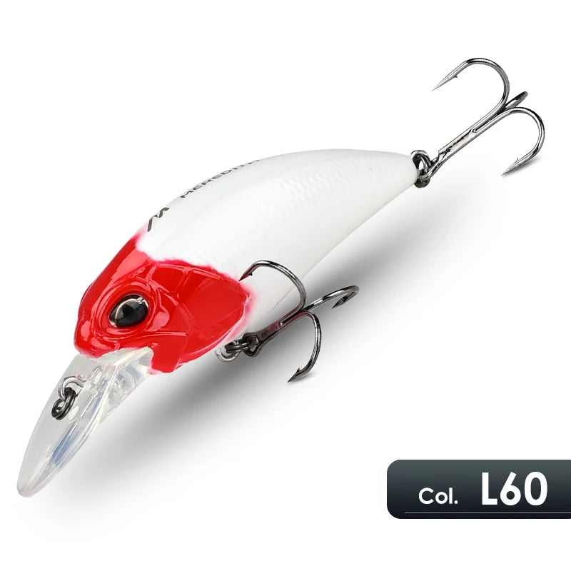 MEREDITH 6.5cm 14g JERK CRANK Wobblers Crank Fishing Lure Artificial Minnow Jerkbait Floating Hrad Lure For Trout Fishing Bait