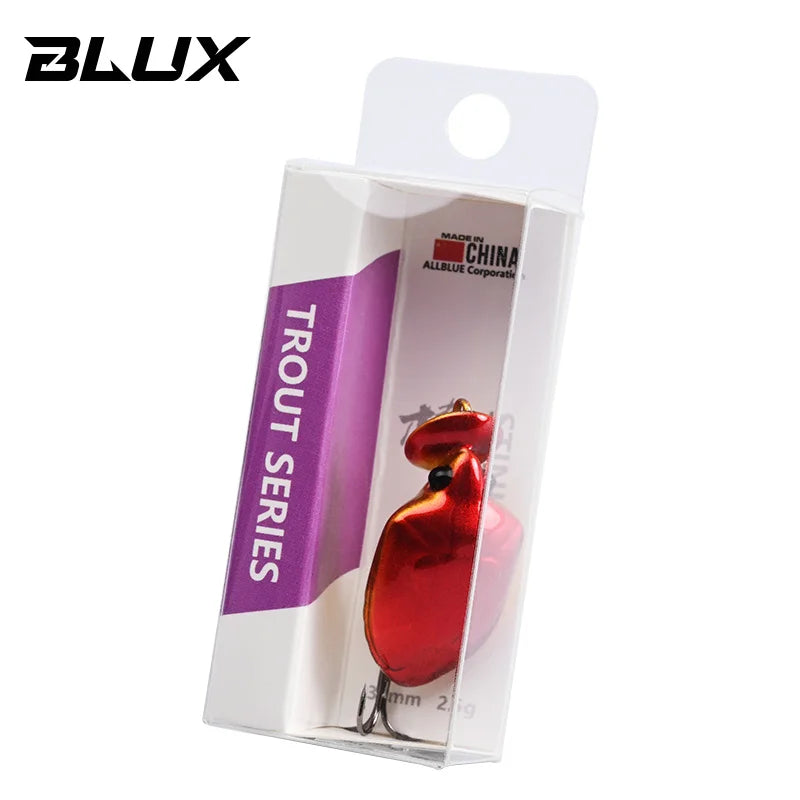 BLUX STINKBUG Insect Fishing Lure 31mm 2.5g BFS Topwater Crankbait Rolling Crank Freshwater Popper Bait Creek Trout Tackle