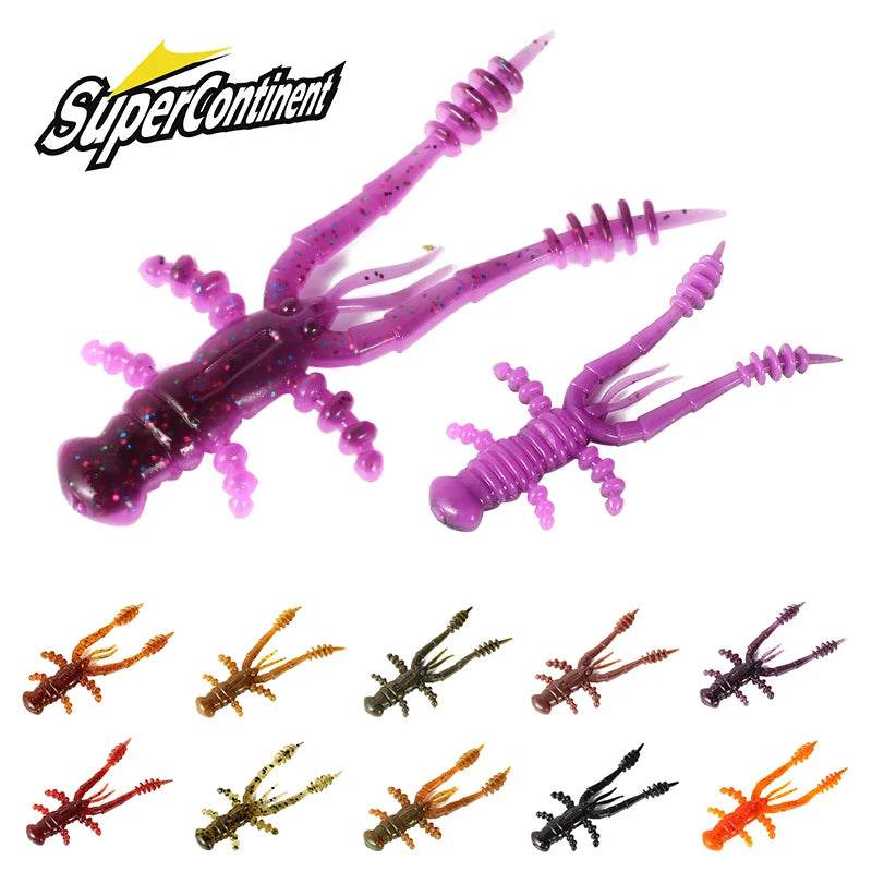 Supercontinent Lobster Soft Lure – 72mm / 47mm - Fish & Cheaps | Fishing & Outdoor Gear