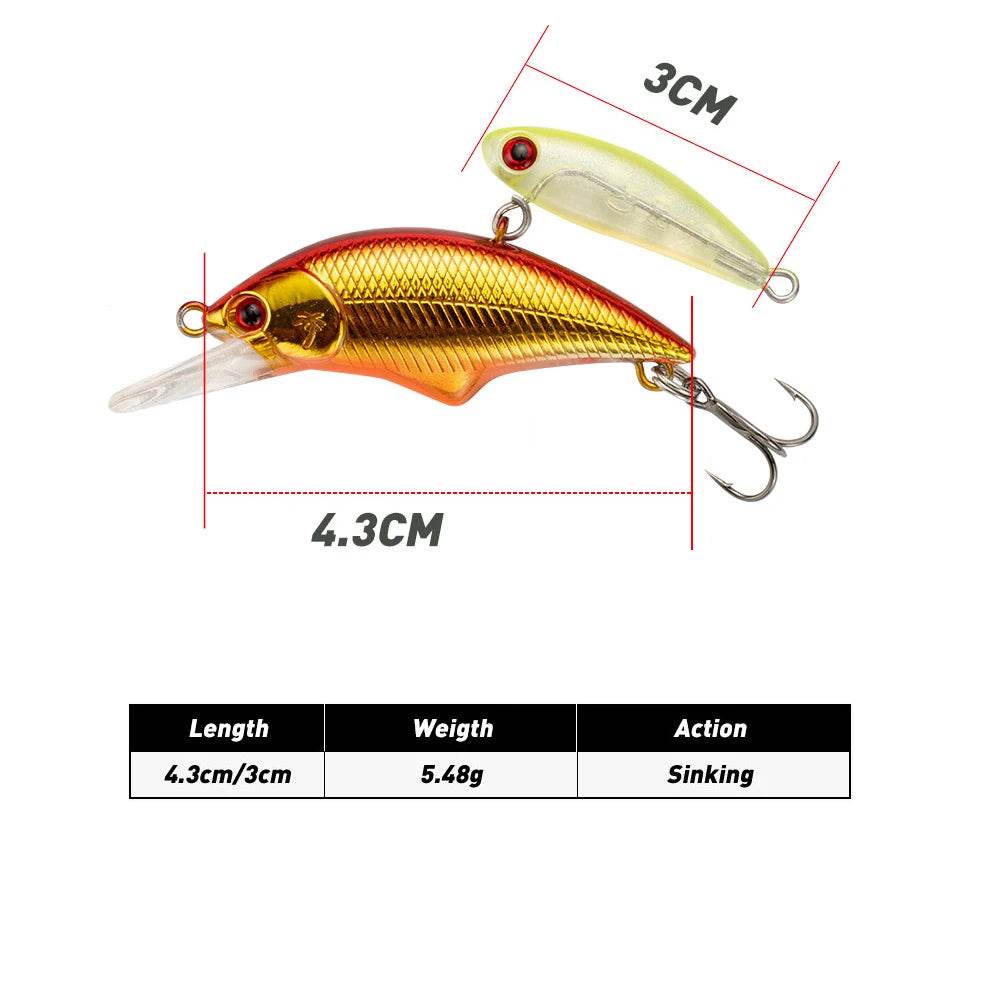 Johncoo Sinking Minnow Lure 42mm - Fish & Cheaps | Fishing & Outdoor Gear
