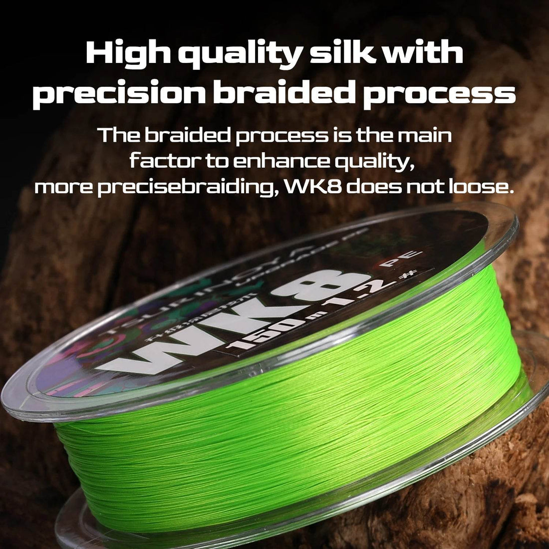 TSURINOYA WK8 8-Strand Braided Fishing Line - Fish & Cheaps | Fishing & Outdoor Gear