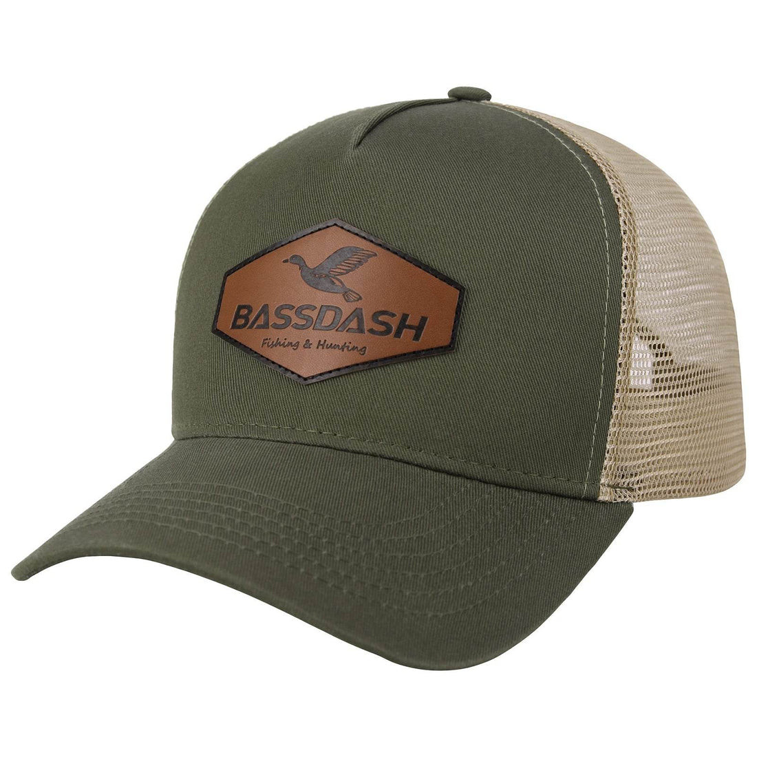 BASSDASH Embroidered Trucker Hat - Fish & Cheaps | Fishing & Outdoor Gear