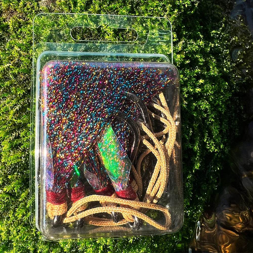 PROBEROS Saltwater Feathered Hooks 5-Pack - Fish & Cheaps | Fishing & Outdoor Gear