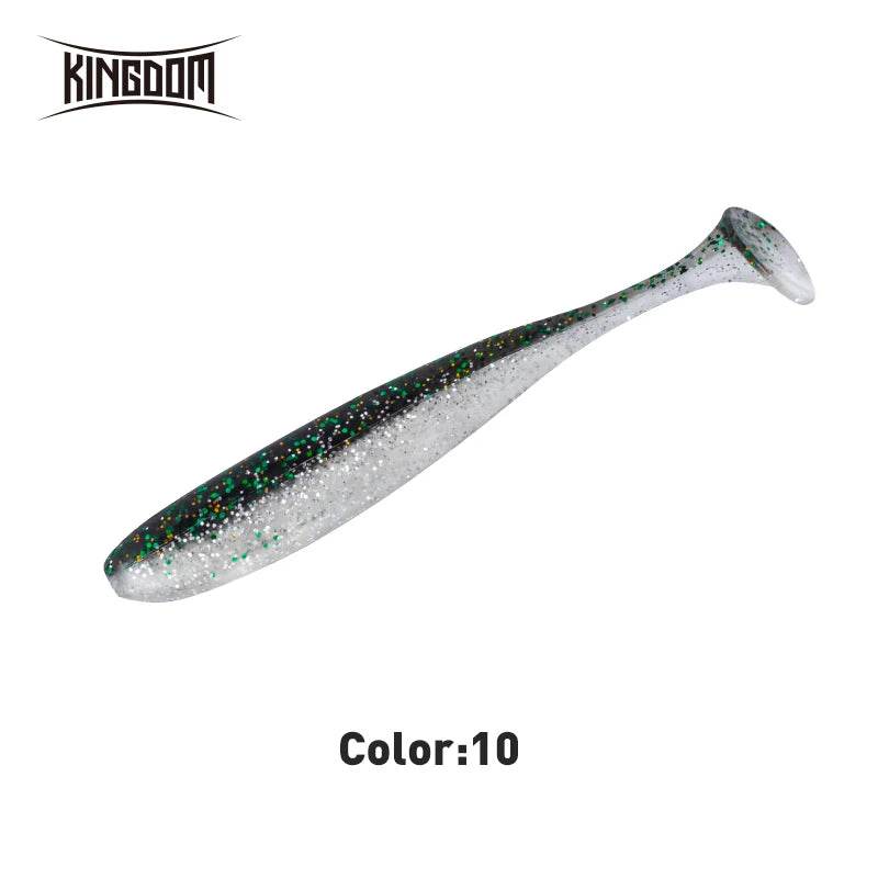 KINGDOM Soft Silicone Lures – Lifelike Swimbaits Pack - Fish & Cheaps | Fishing & Outdoor Gear