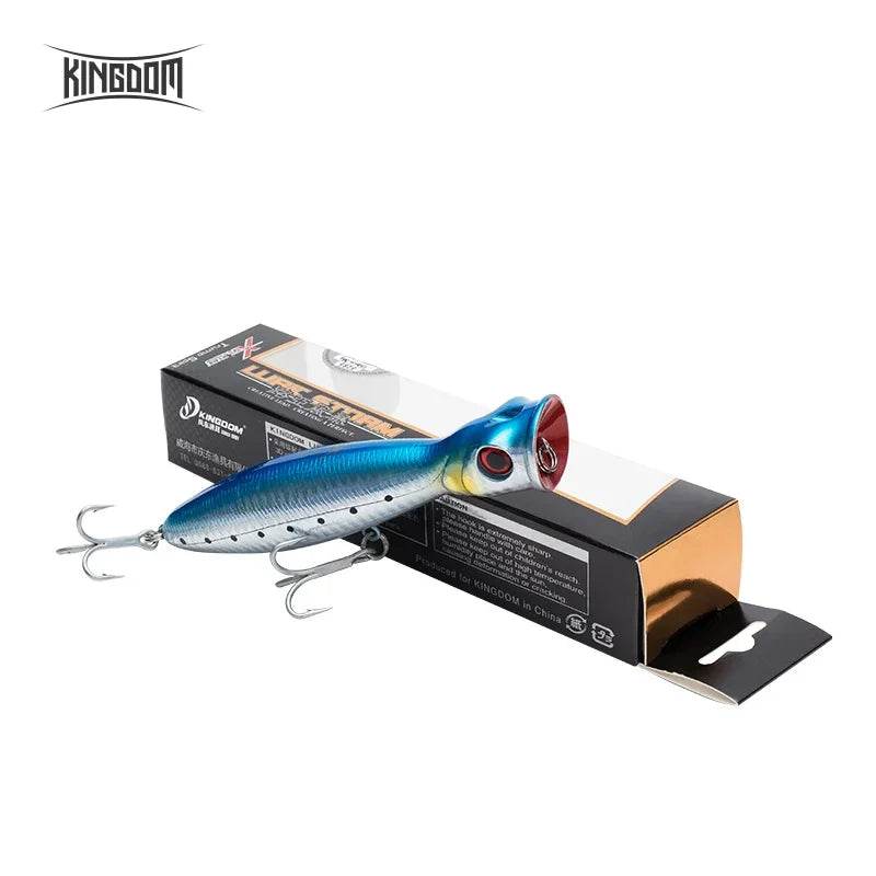 Kingdom TopWater Popper – Ultimate Floating Lure - Fish & Cheaps | Fishing & Outdoor Gear