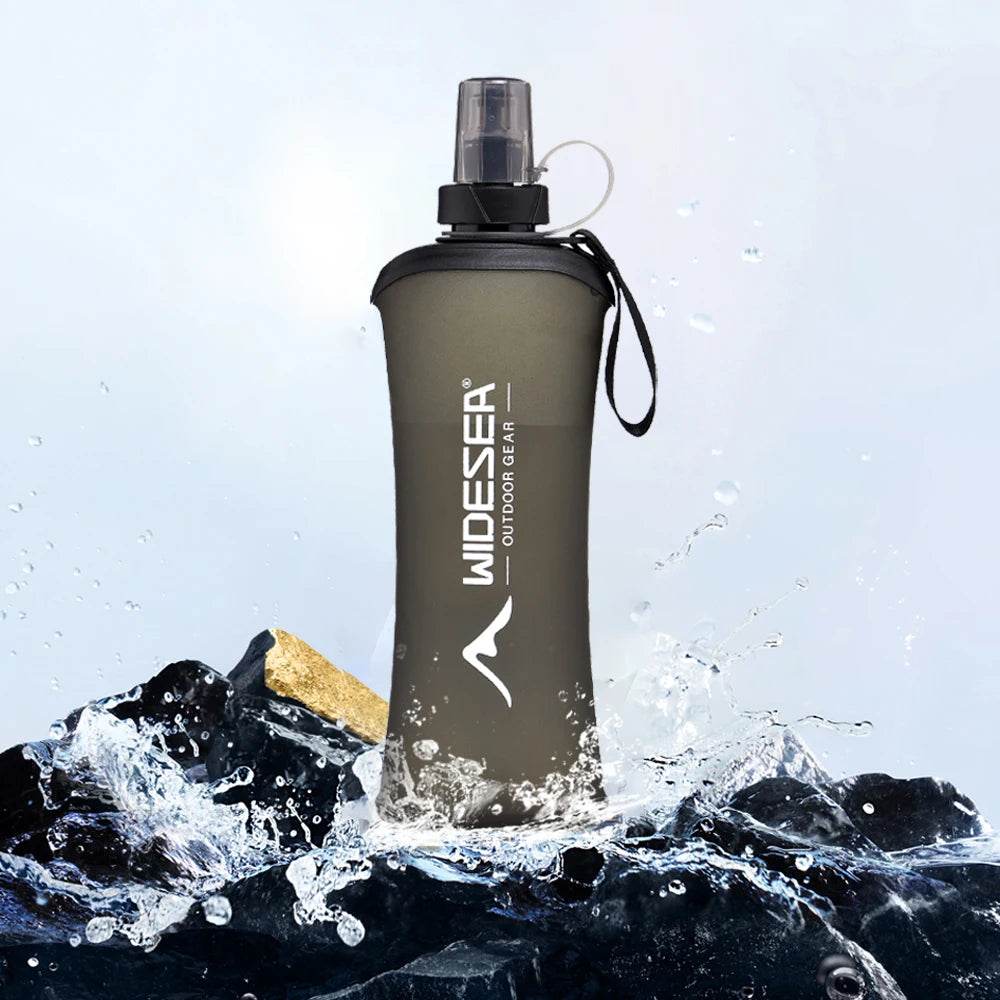 Widesea Soft Flask – 500ml Collapsible Water Bottle - Fish & Cheaps | Fishing & Outdoor Gear