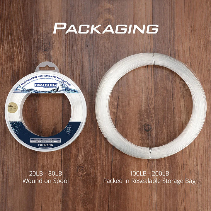 KastKing 20-200LB 110M 0.40-1.40mm Nylon Fishing Line