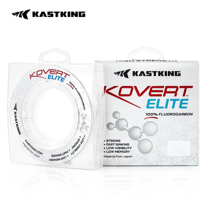 KastKing KOVERT Elite 100% Fluorocarbon Fishing Line