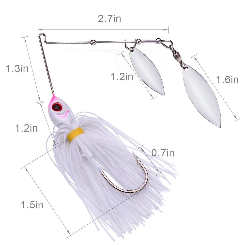 PROBEROS Spinner Bait – Precision Metal Lure - Fish & Cheaps | Fishing & Outdoor Gear