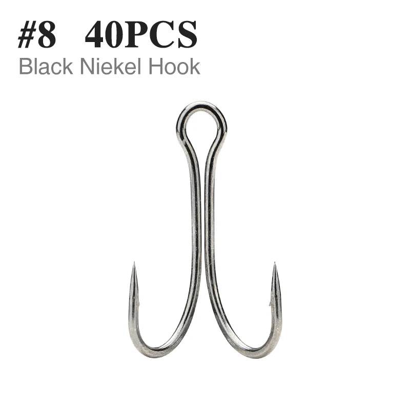 TSURINOYA Double Frog Hooks – Ultra Sharp, Durable Design - Fish & Cheaps | Fishing & Outdoor Gear