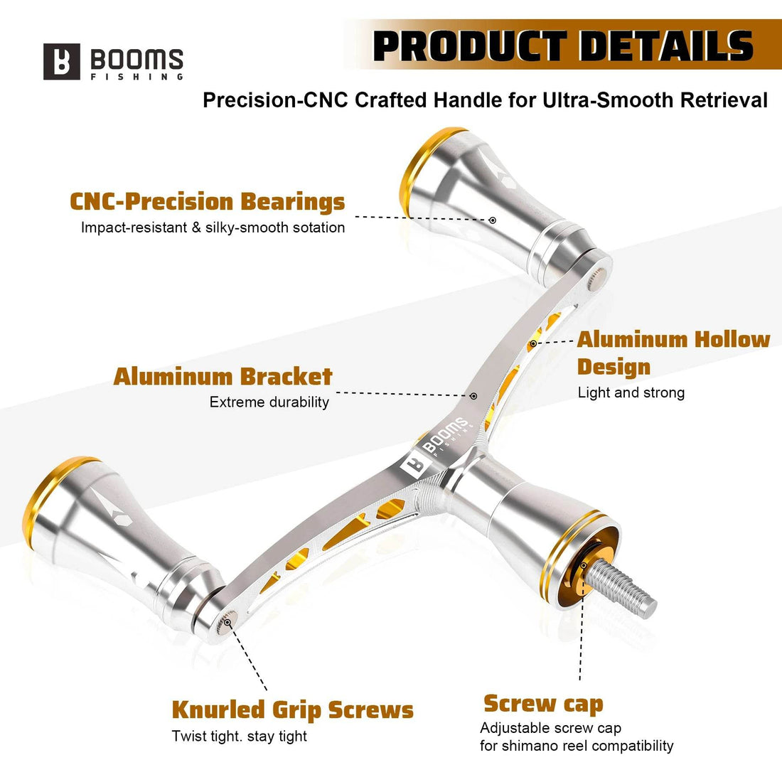 Booms Fishing DR1 Dual-Grip Handle - Fish & Cheaps | Fishing & Outdoor Gear