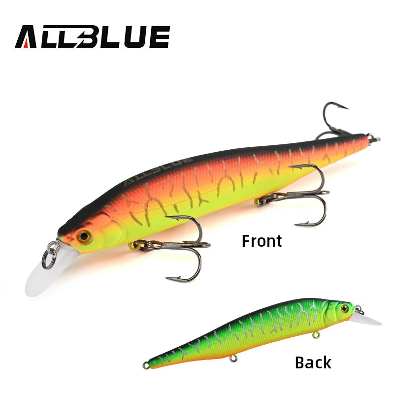 ALLBLUE KITETSU 115SP Wobbler Suspend Fishing Lure 115mm 15.4g Hard Plastic Minnow Pike Bass Perch Artificial Bait Tackle