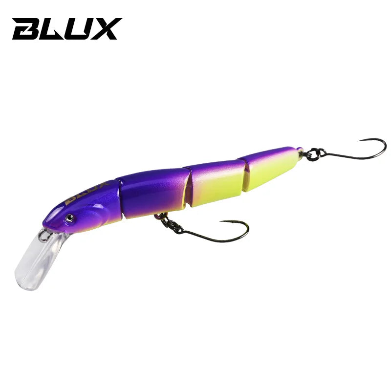 BLUX HYDRAM-S Joint Minnow 70mm 4g Fishing lure Sinking Crank Wobbler Area Trout  Stream Freshwater Artificial Bait Gear