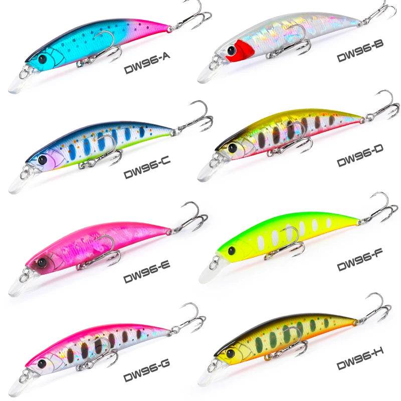 TSURINOYA 80S Sinking Minnow – 8cm Hard Bait - Fish & Cheaps | Fishing & Outdoor Gear