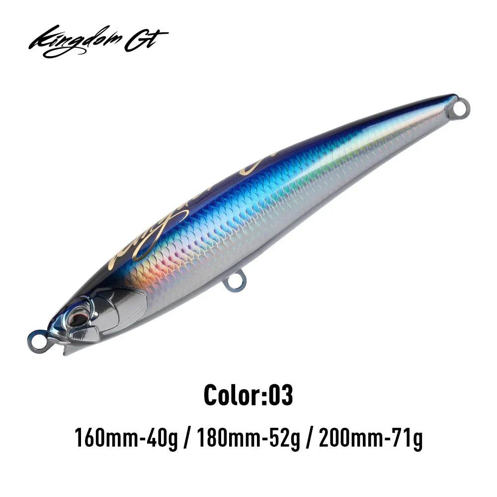 Kingdom GT Floating Pencil Lure - Fish & Cheaps | Fishing & Outdoor Gear