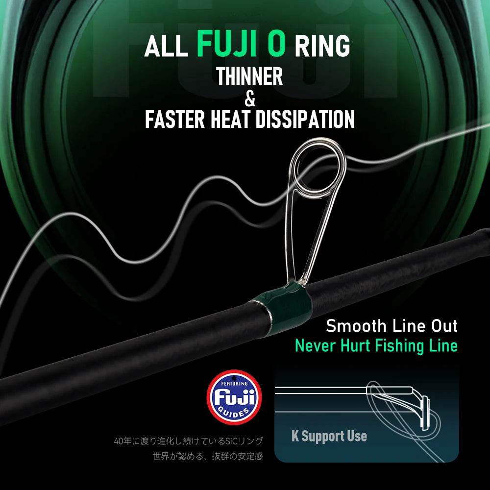 Kingdom Xestus 5-Section Travel Fishing Rod - Fish & Cheaps | Fishing & Outdoor Gear