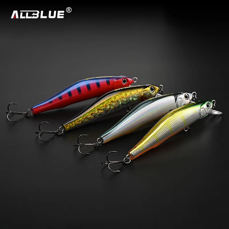 ALLBLUE TRACK 80SP Suspend Wobbler Magnetic Longcast Minnow 8.5g Jerkbait Fishing Lure Hard Plastic Artificial Bait Pike Tackle