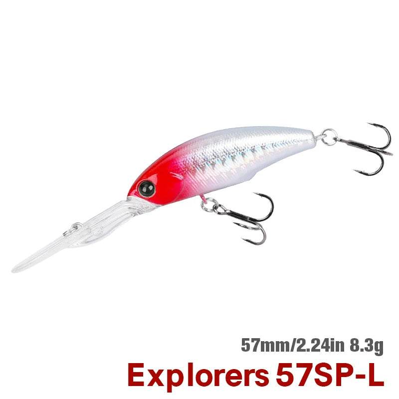 TSURINOYA 57SP Deep Dive Suspending Minnow - Fish & Cheaps | Fishing & Outdoor Gear