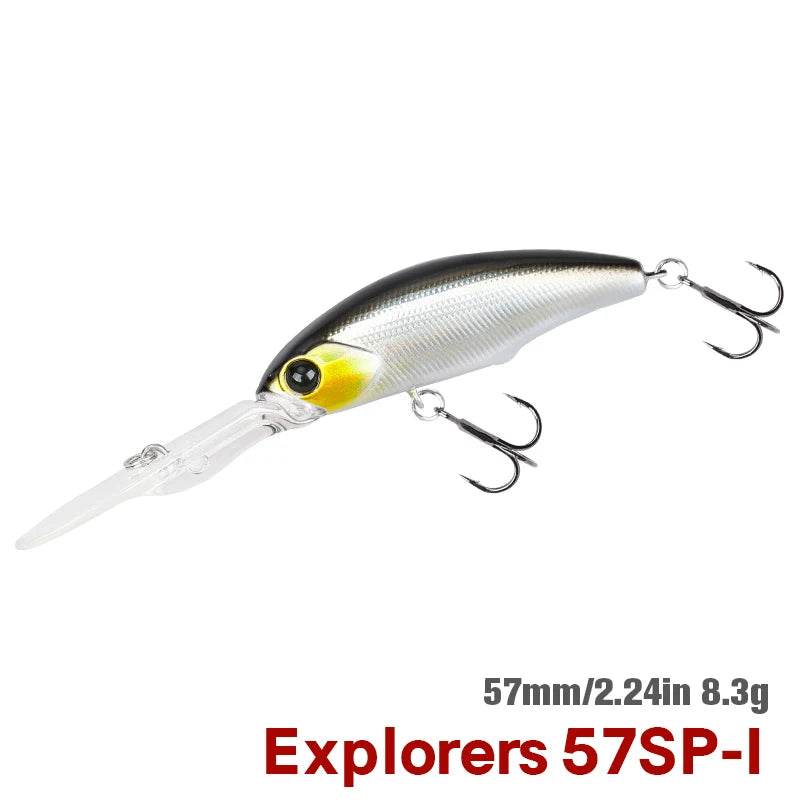 TSURINOYA 57SP Deep Dive Suspending Minnow - Fish & Cheaps | Fishing & Outdoor Gear