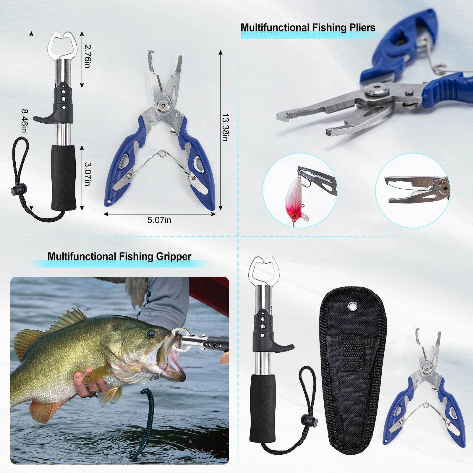 Goture Carbon Telescopic Spinning Rod Set – Complete Travel Combo - Fish & Cheaps | Fishing & Outdoor Gear