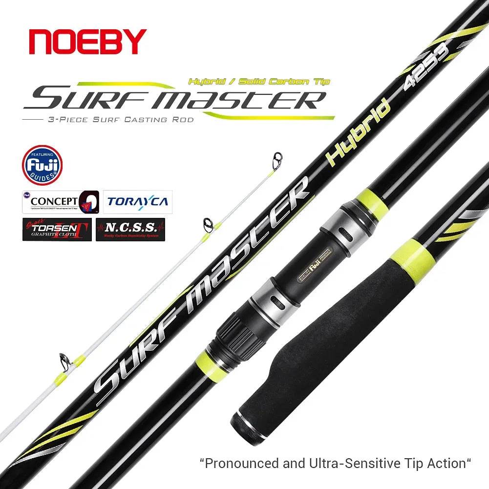 Noeby Surf Master 425cm – Solid Carbon Surf Casting Rod - Fish & Cheaps | Fishing & Outdoor Gear