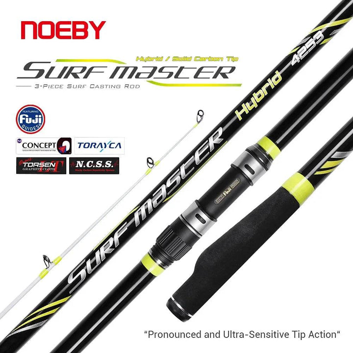 Noeby Surf Master 425cm – Solid Carbon Surf Casting Rod - Fish & Cheaps | Fishing & Outdoor Gear