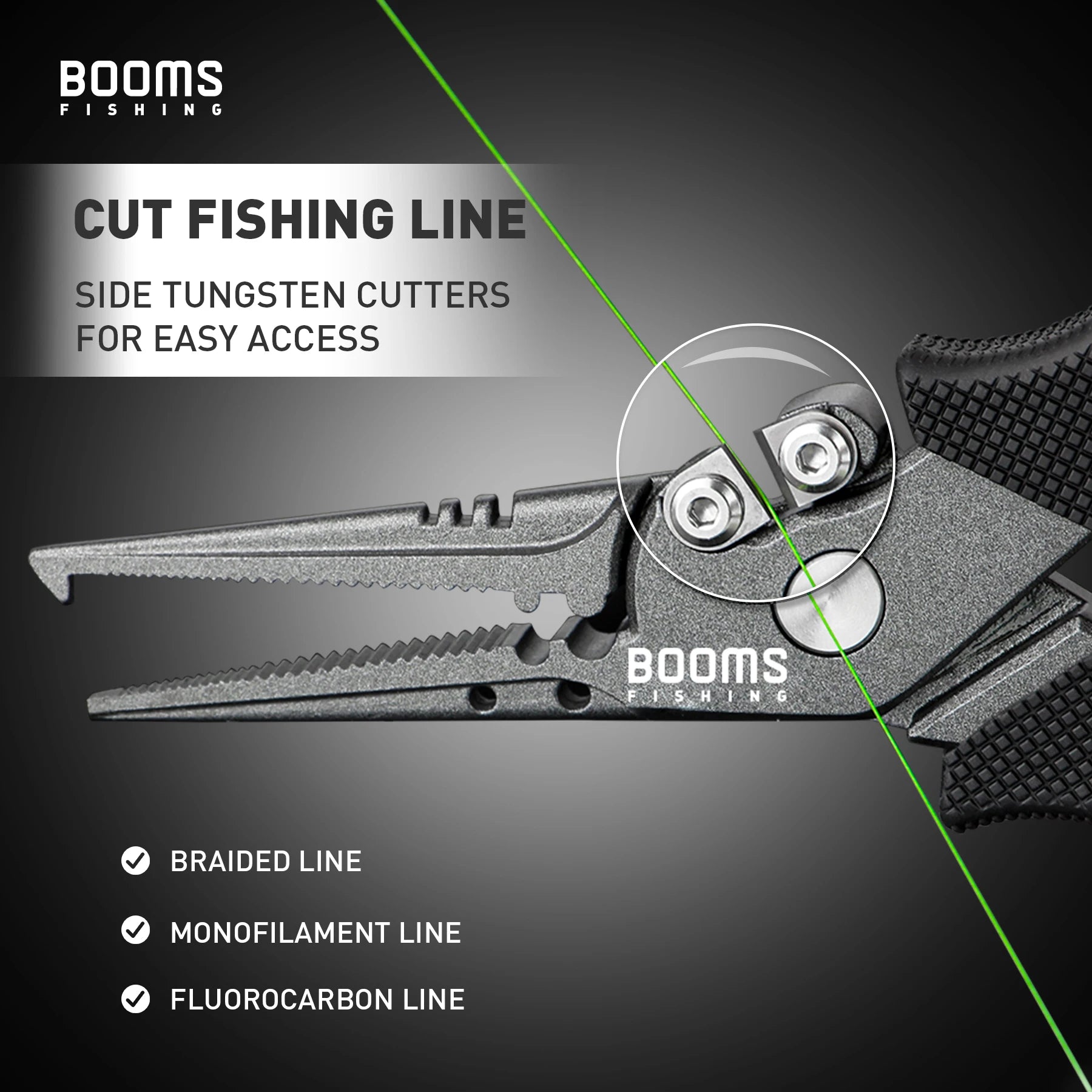 Booms Fishing F07 Stainless Steel Pliers