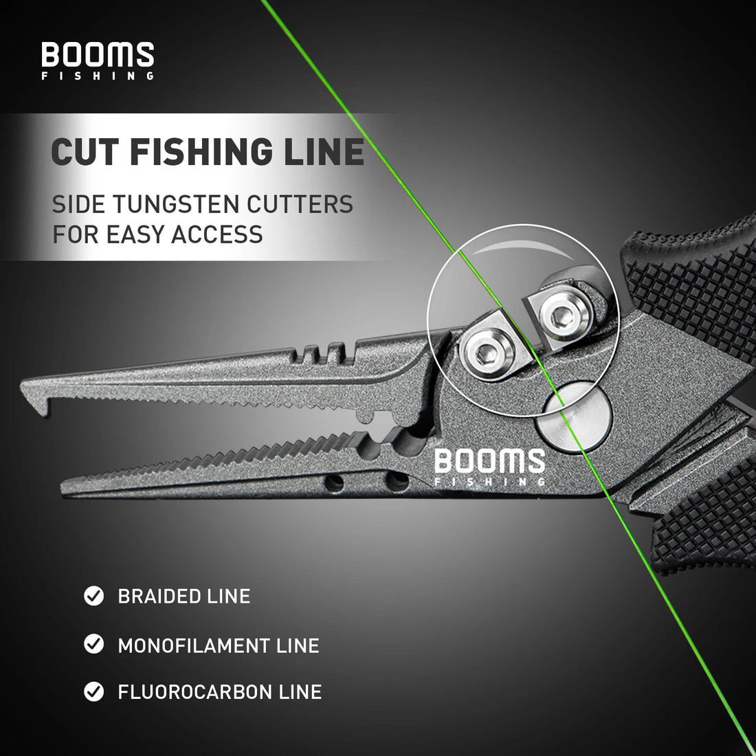 Booms Fishing F07 Stainless Steel Pliers