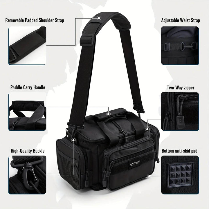Goture Waterproof Fishing Bag – 3 Box Outdoor Backpack - Fish & Cheaps | Fishing & Outdoor Gear