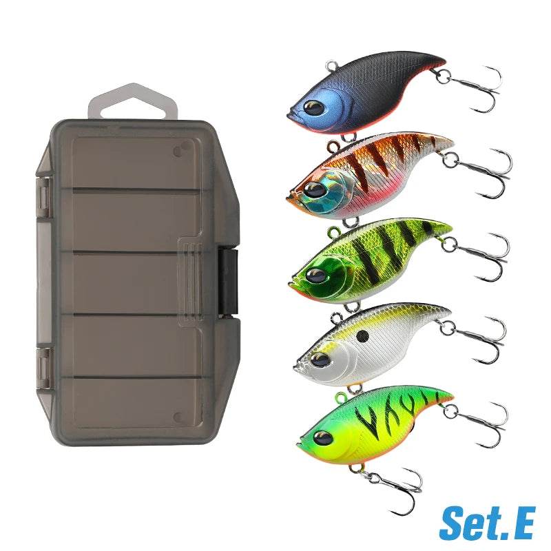 TSURINOYA 50S TEMPTER VIB Lure Kit - Fish & Cheaps | Fishing & Outdoor Gear