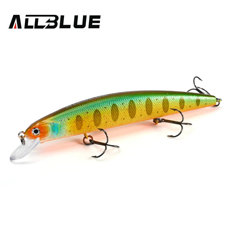 ALLBLUE Suspend JERKBAIT CHANCE 110SP Fishing Lure 110mm 16g 1-2m Wobbler Minnow Longcast Bass Pike Artificial Bait Tackle